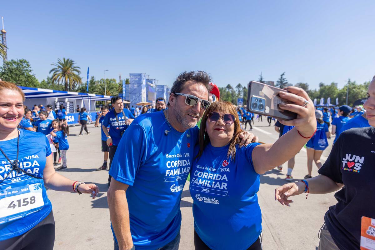 recibió el cariño del público en la Teletón 2024