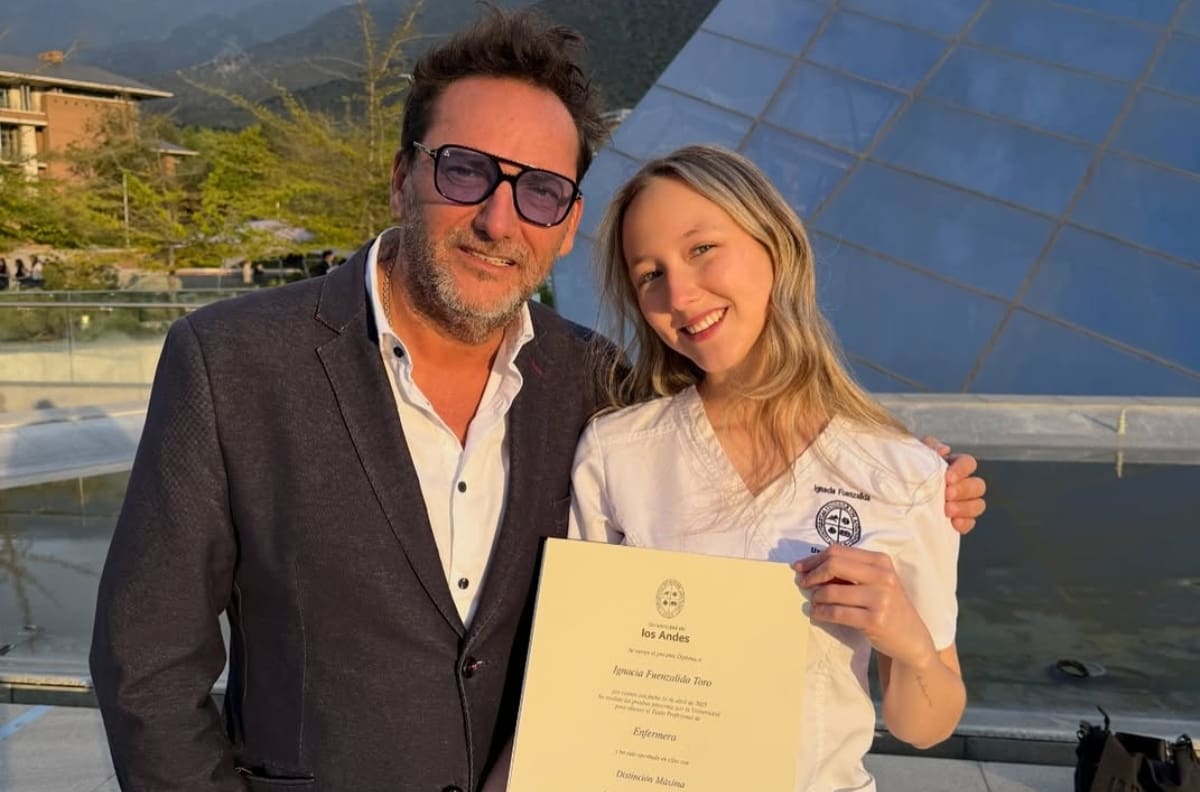 “Puedo morir tranquilo”: La inmensa felicidad de Daniel Fuenzalida tras importante logro de su hija