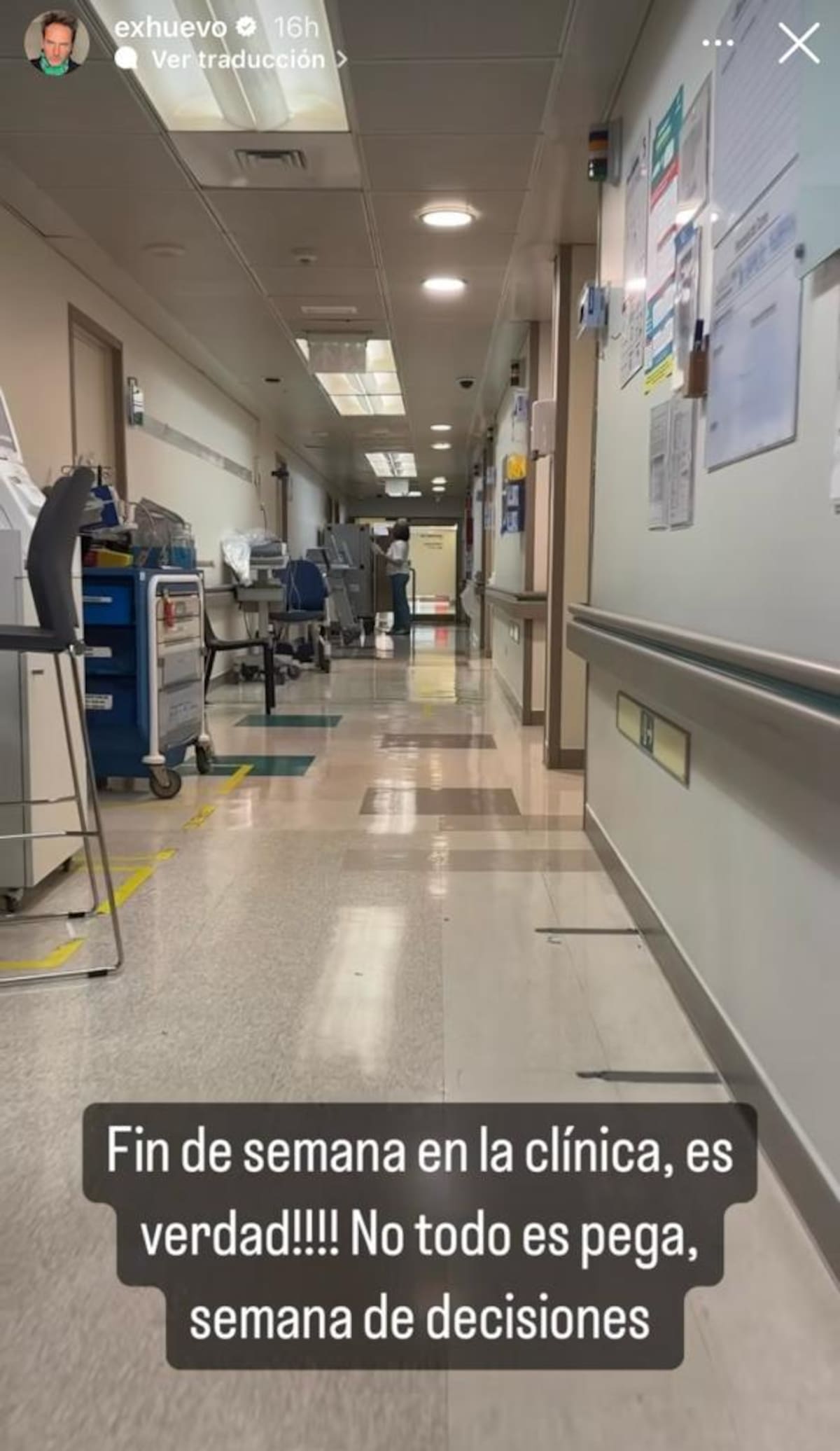 El animador actualizó su estado de salud.