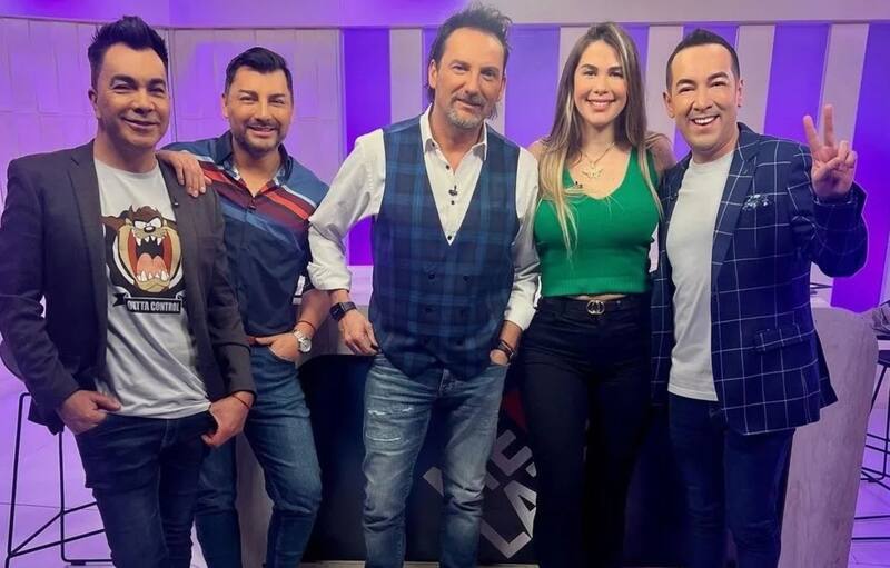 Daniel Fuenzalida y el equipo de "Me Late" / Créditos: Instagram