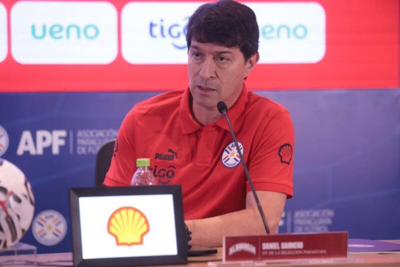 El DT en su paso como seleccionador paraguayo.