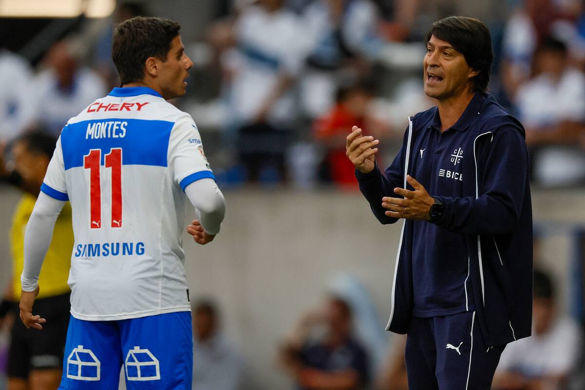 El entrenador de la UC. Foto: Agencia Aton.