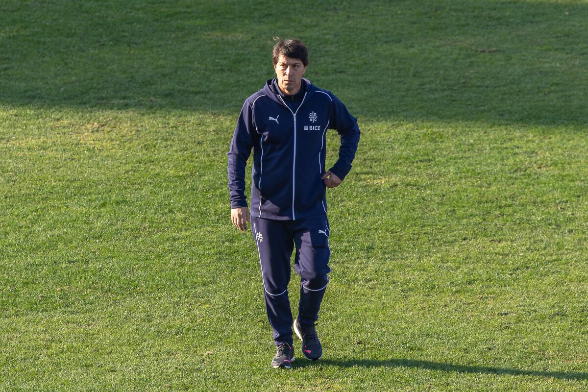 , entrenador de Universidad Católica. Foto: Felipe Escobedo.