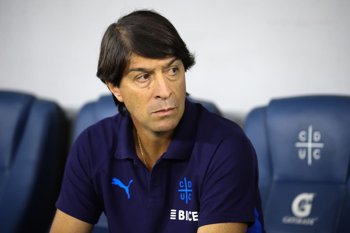 El DT en Universidad Católica. Foto: Agencia Aton.