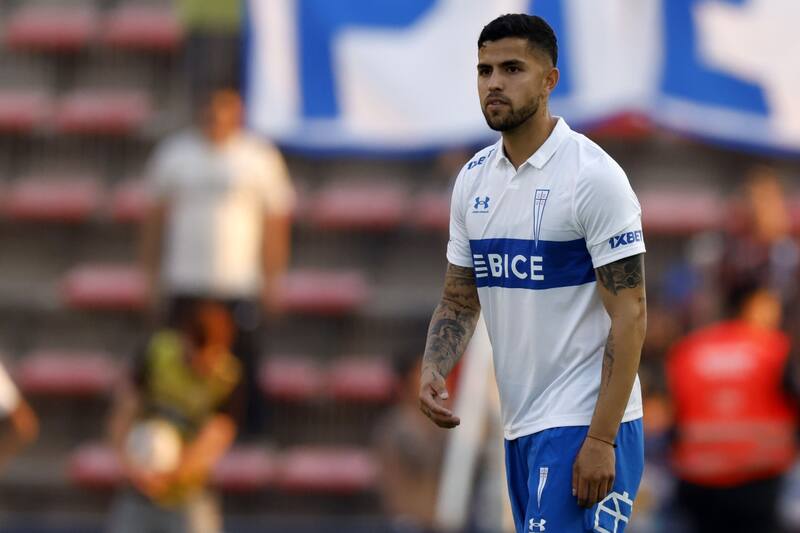 mostró al nuevo refuerzo de la UC entrenando en San Carlos.