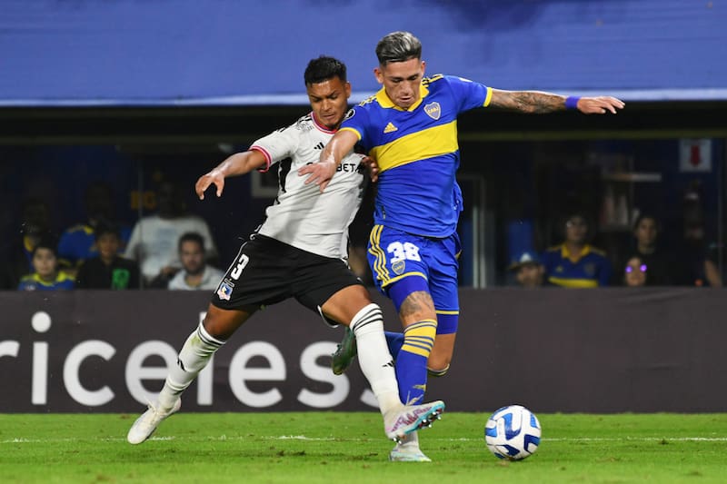 Gutiérrez contra Boca Juniors (Foto: Aton)