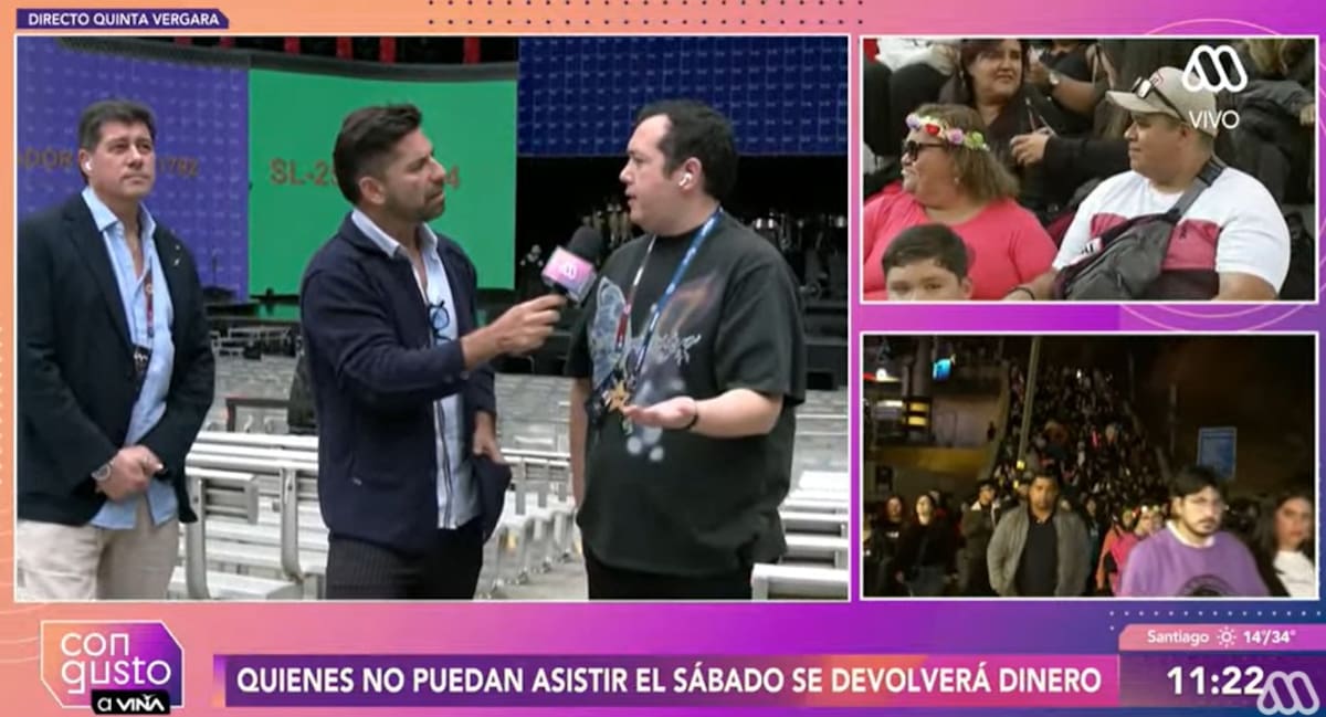 El ejecutivo conversó con Con Gusto a Viña. Créditos: Captura Mega