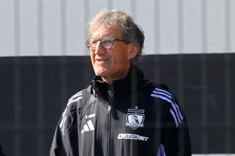 El gerente deportivo de Colo Colo habló sobre el mercado de fichajes para 2026. Foto: Agencia ATON.