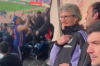 VIDEO | Daniel Morón y su polémico gesto que desató la furia de los hinchas de U. de Chile