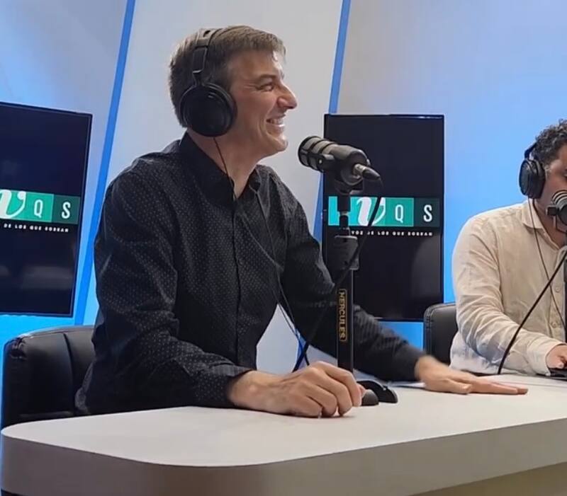 Daniel Stingo en "La Voz de los que Sobran". Foto: Instagram.