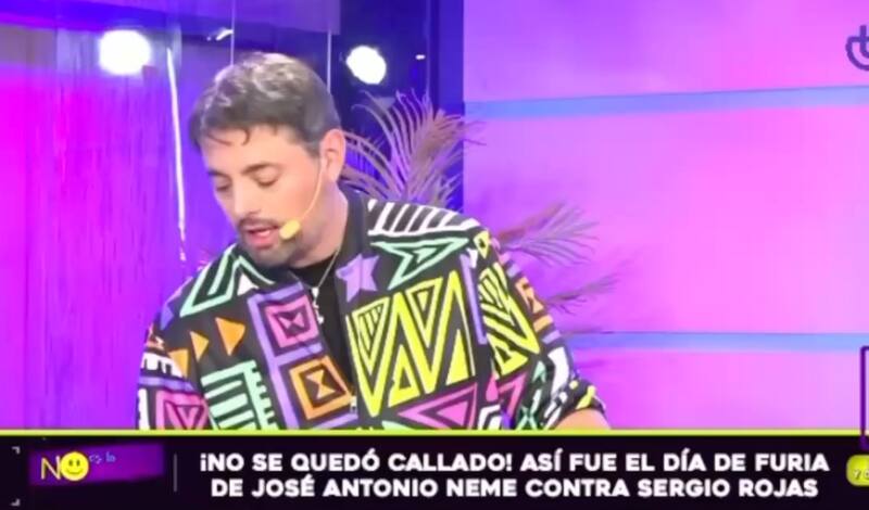 El animador renunció en vivo.