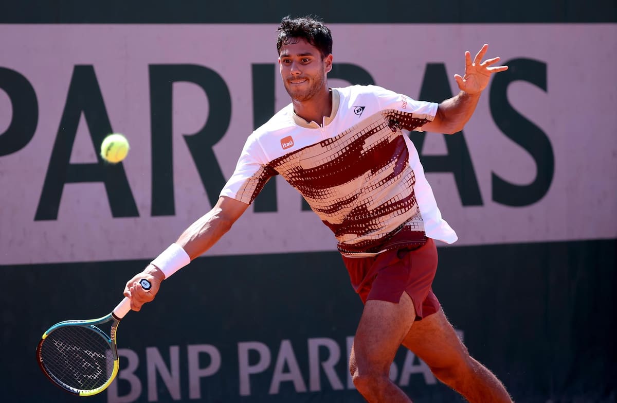 El paraguayo recibió la multa más alta en la historia de Roland Garros. Foto: EFE.