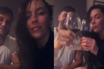 Daniela Aránguiz olvidó a Luis Mateucci y tuvo encendida cita con Fabio Agostini