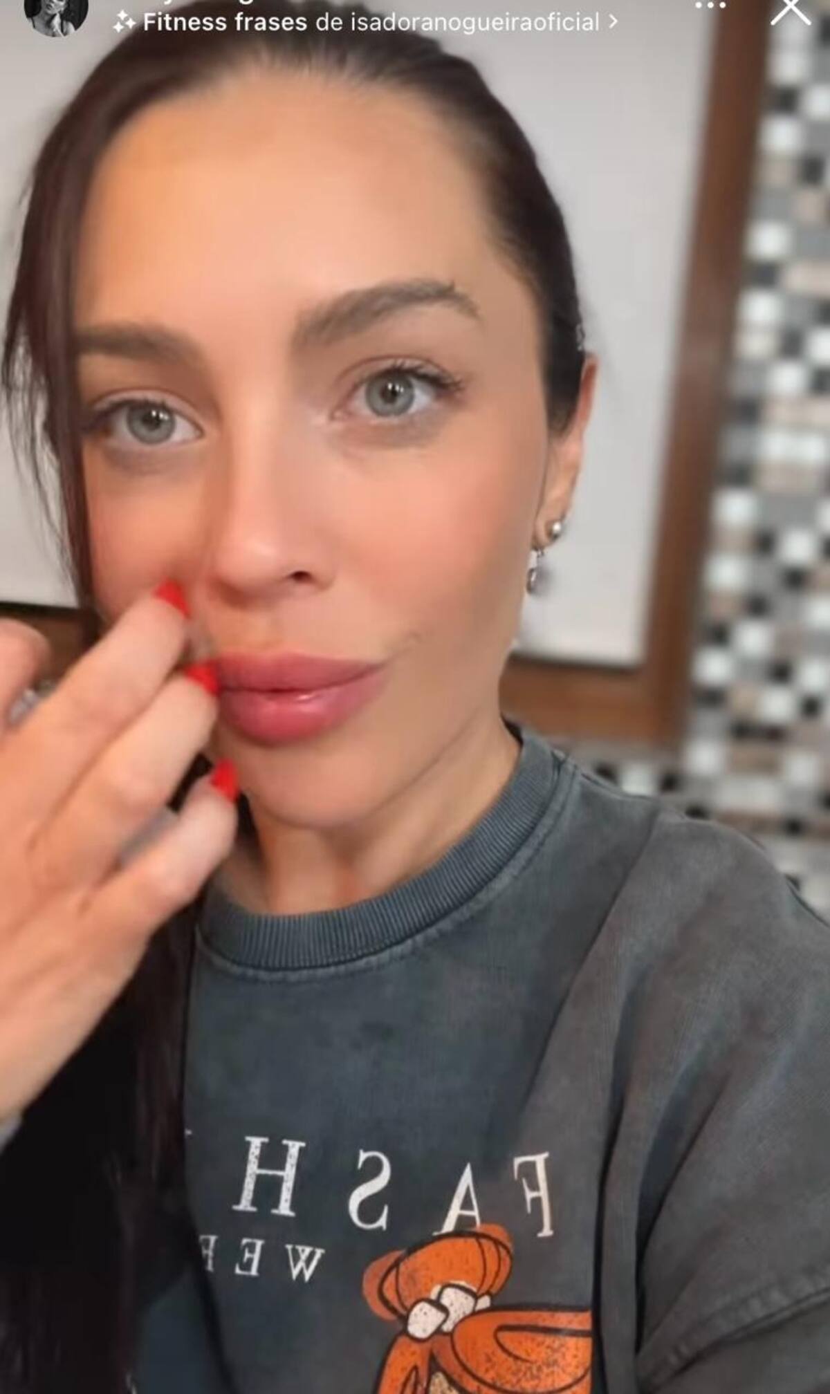 Daniela Aránguiz y la indirecta a Jorge Valdivia.