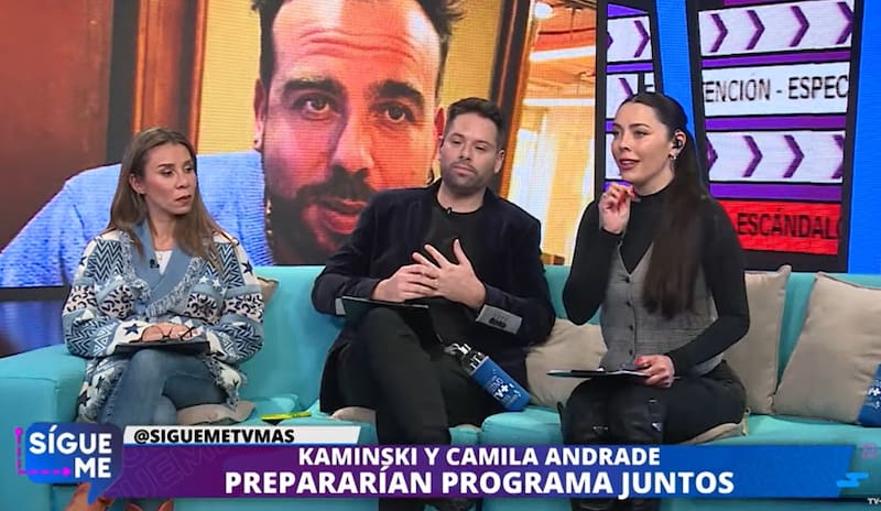 Daniela Aránguiz soltó rumor sobre Francisco Kaminski y Camila Andrade. Créditos: Pantallazo TV+