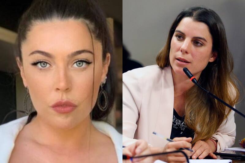 y Maite Orsini se vieron por primera veza en tribunales.