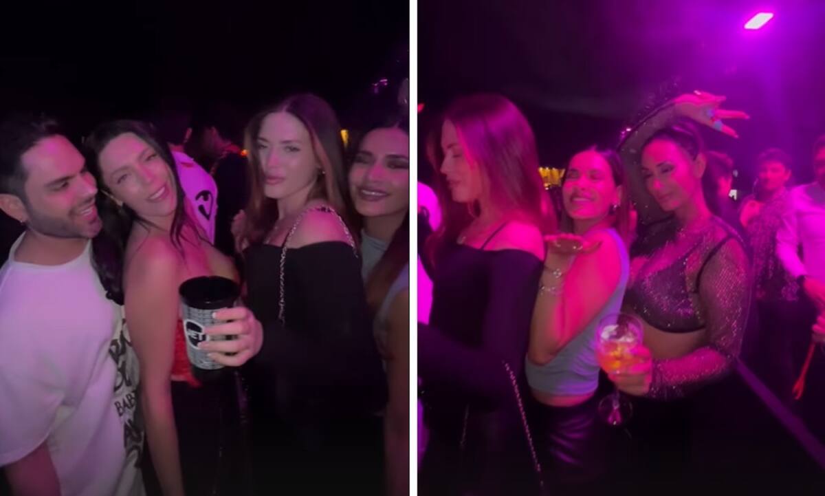 Daniela Aránguiz salió de fiesta con Pamela Díaz. Créditos: Instagram