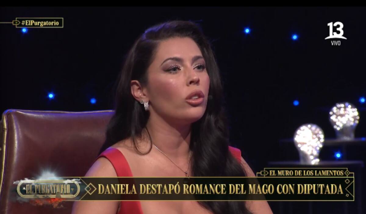 Daniela Aránguiz en "El Purgatorio". Foto: Canal 13.