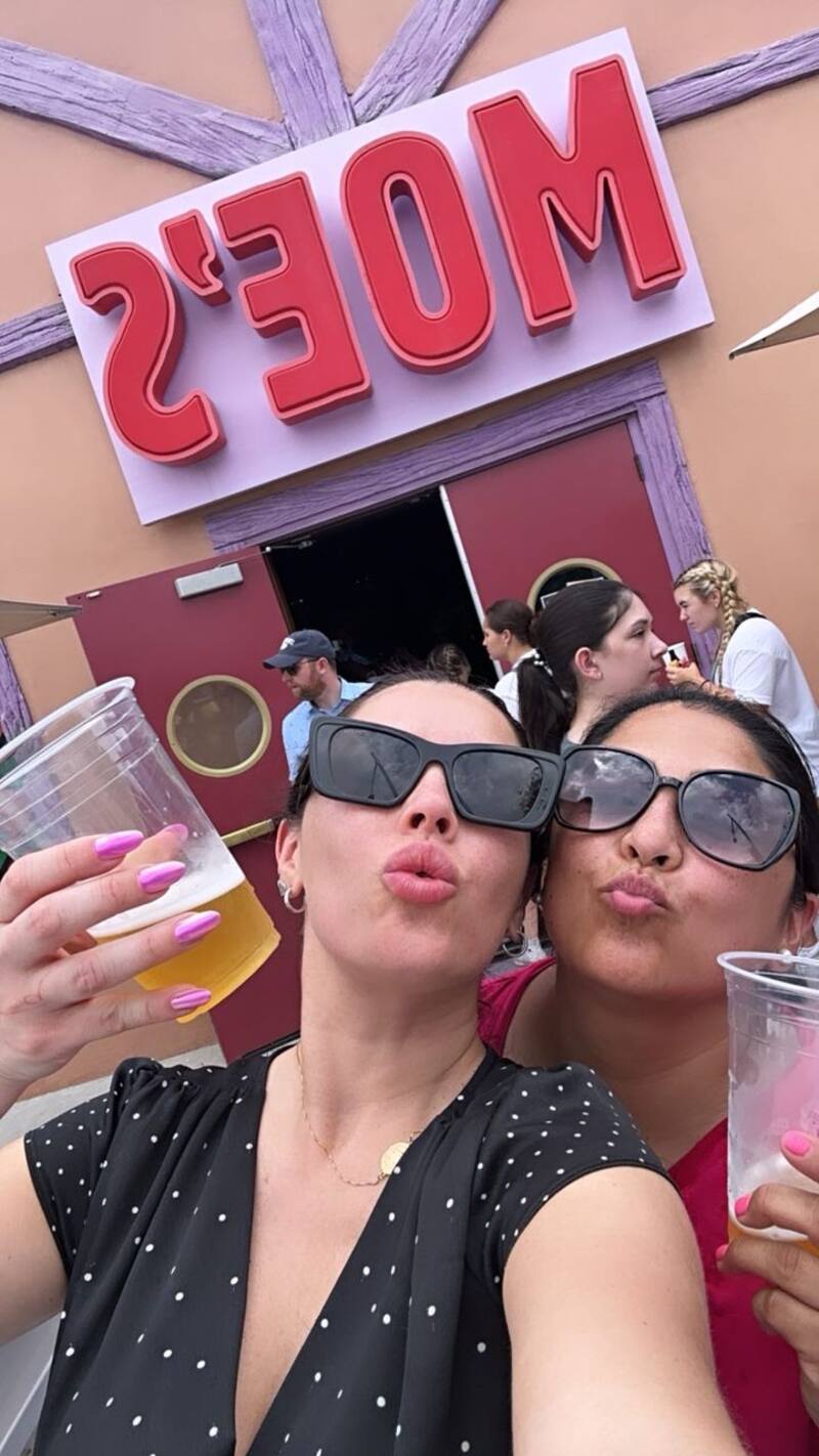 Daniela Aránguiz y su viaje a Orlando.