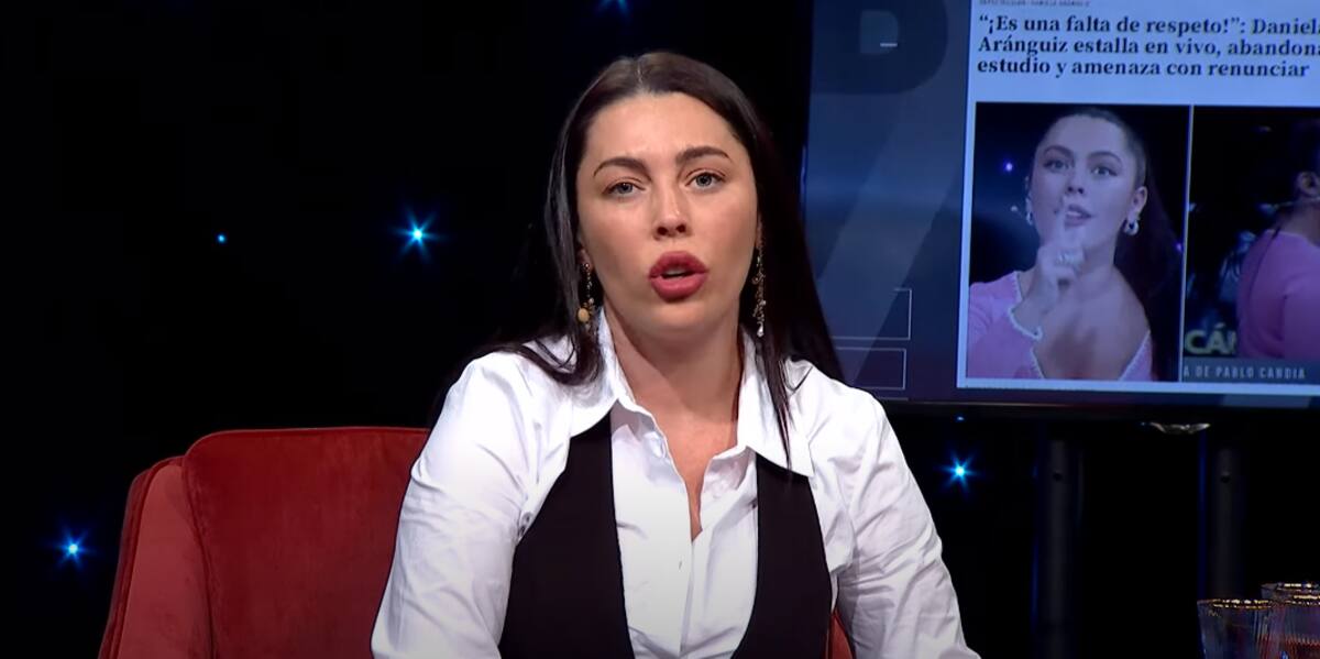 En “Zona de Estrellas”, Daniela Aránguiz se refirió la infidelidad de Jorge Valdivia a Maite Orsini, y habló sin pelos en la lengua.
