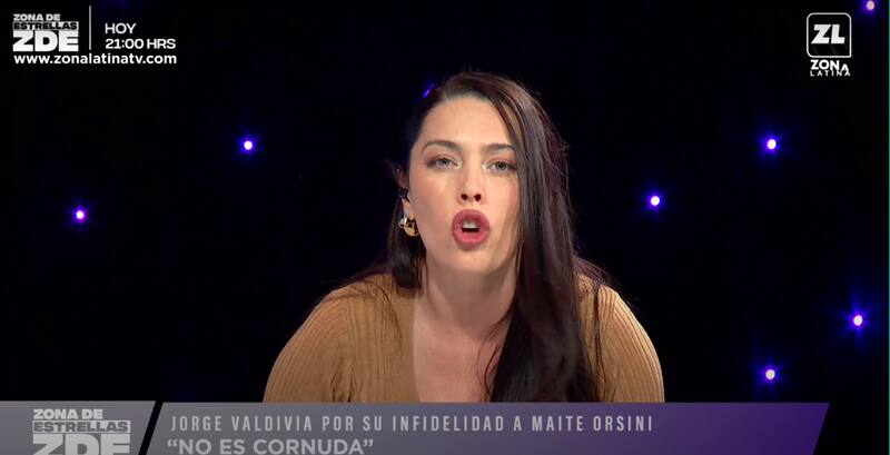 En “Zona de Estrellas”, Daniela Aránguiz abrió su corazón y reflexionó sobre la defensa de Jorge Valdivia, su exesposo a Maite Orsini.