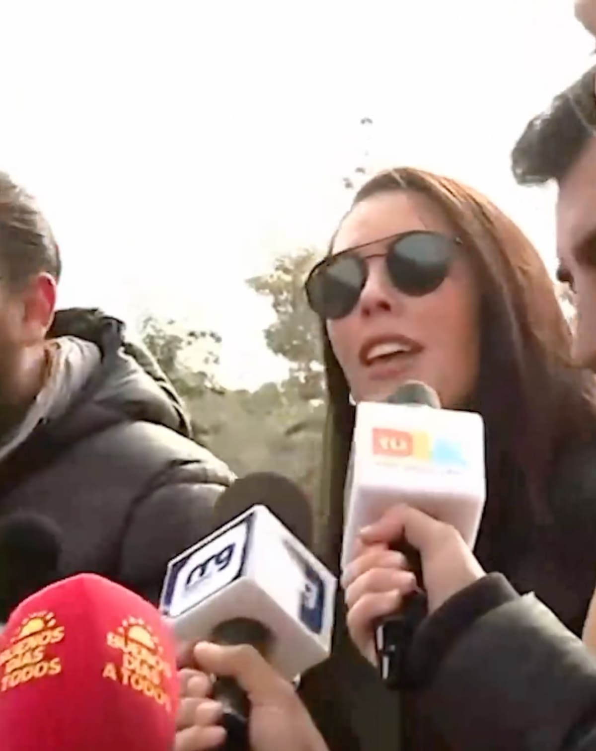 Daniela Aránguiz llegó a los tribunales y se fue en picada contra Maite Orsini.