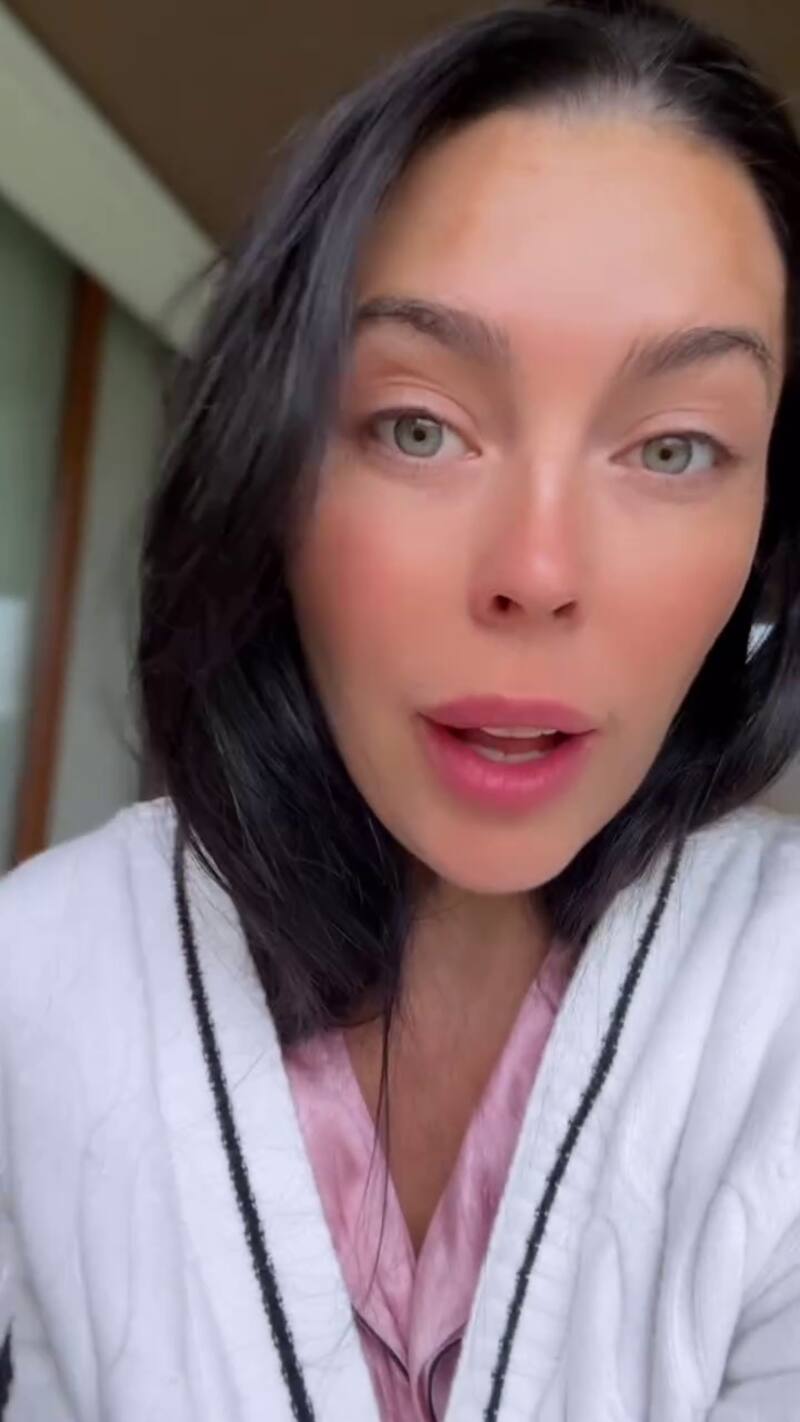 La panelista aclaró la situación a través de historias de su Instagram.