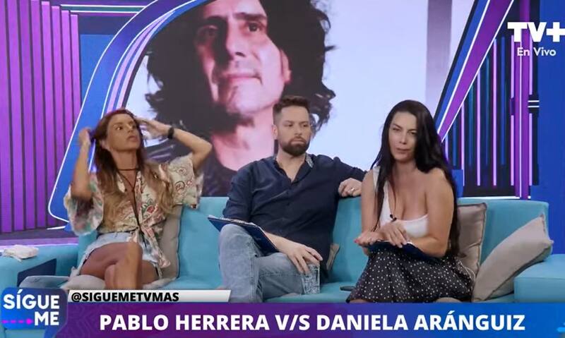 La panelista ninguneó a Pablo Herrera por el supuesto devenir de su carrera. Créditos: Pantallazo TV+