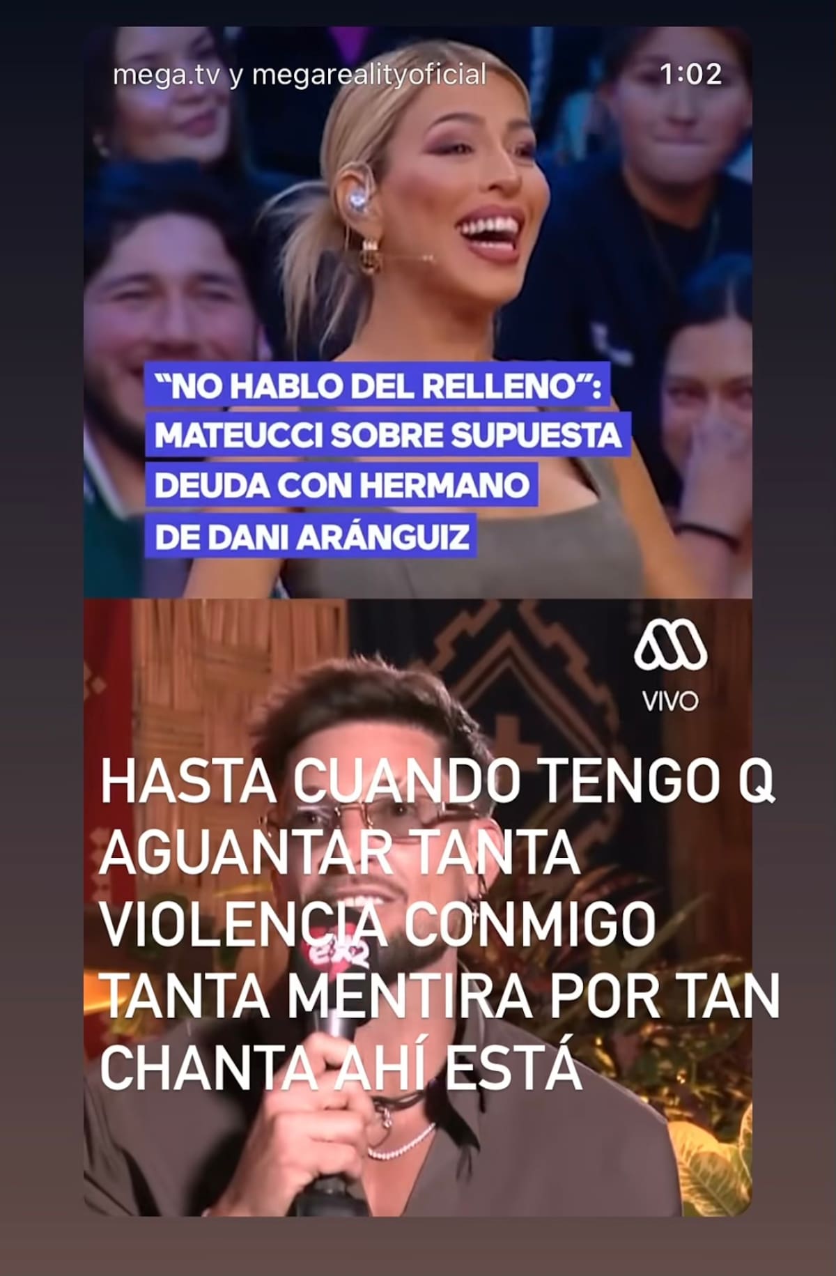 La comunicadora estalló contra Luis Mateucci.