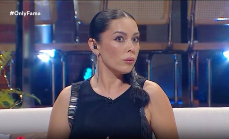 tuvo un fuerte cruce con Fran García-Huidobro en Only Fama. Créditos: Pantallazo Mega