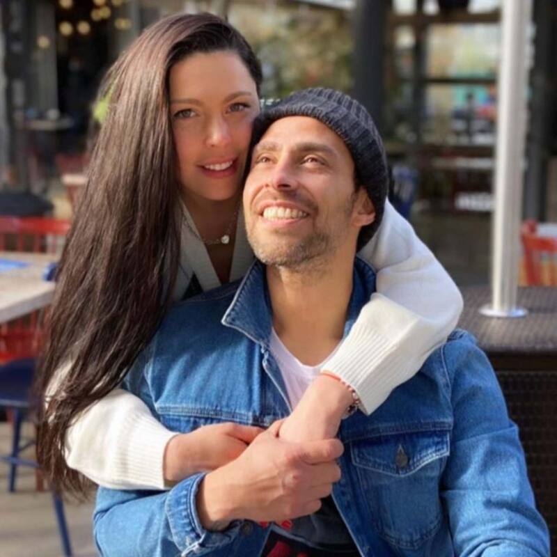 Daniela Aránguiz recibió a Jorge Valdivia en su casa, para que cumpla su arresto domiciliario.