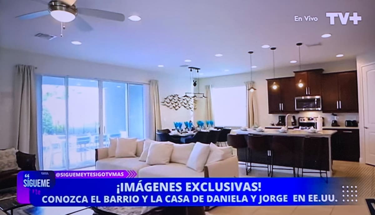 Así es la vivienda que mantienen en Orlando, Florida. (Captura: Sígueme y Te Sigo)