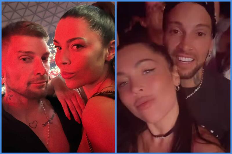 Daniela Aránguiz y Luis Mateucci son puro amor