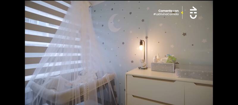 Una parte de la habitación de Matteo, el cual se encontraba siendo cuidado por su padre.