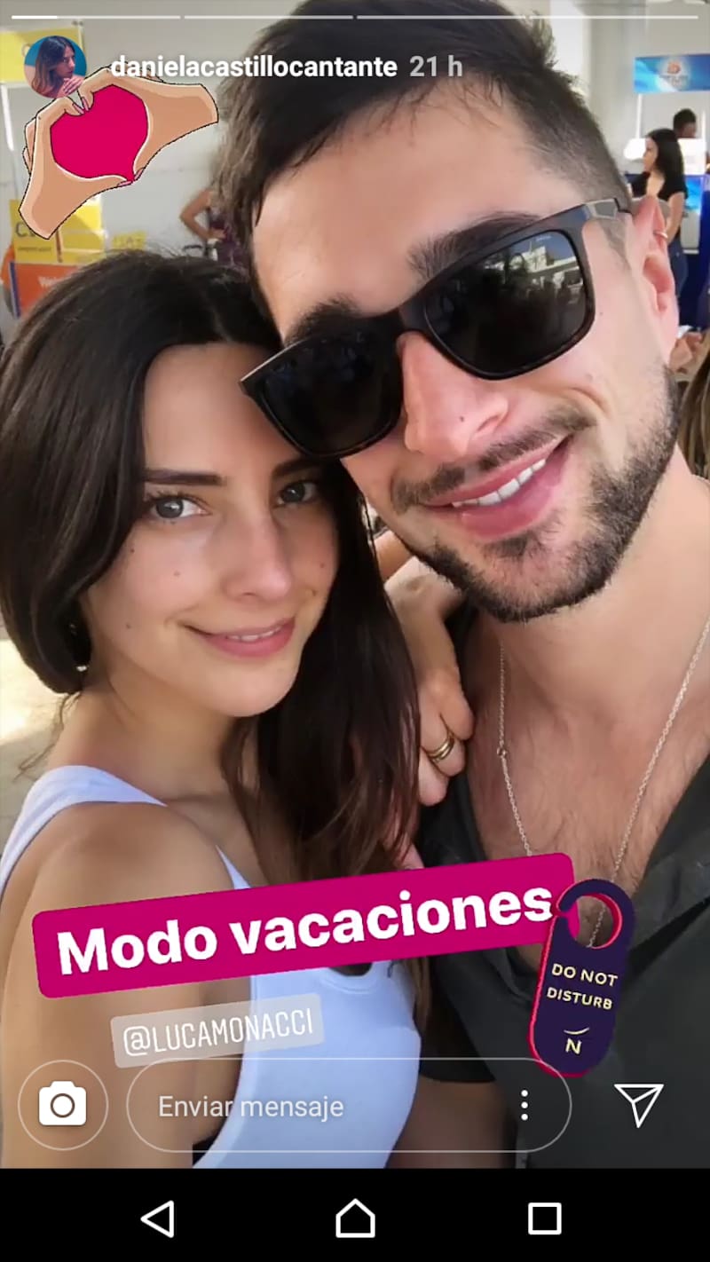 Daniela Castillo y Luca Monacci