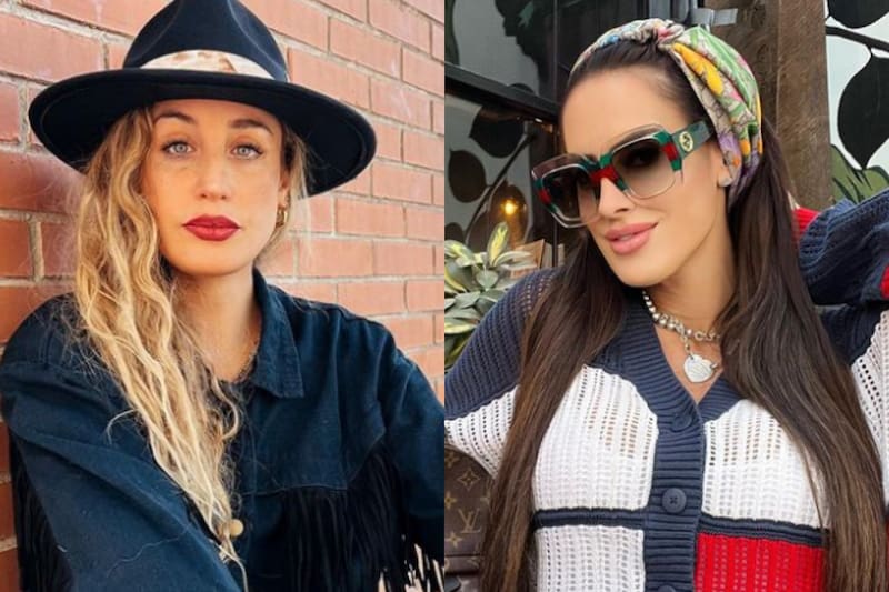 Fotos de redes sociales de Adriana Barrientos y Daniela Castro/ Instagram