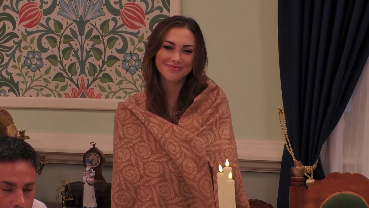 Daniela Colett se sinceró con Luis Mateucci. Créditos: Canal 13