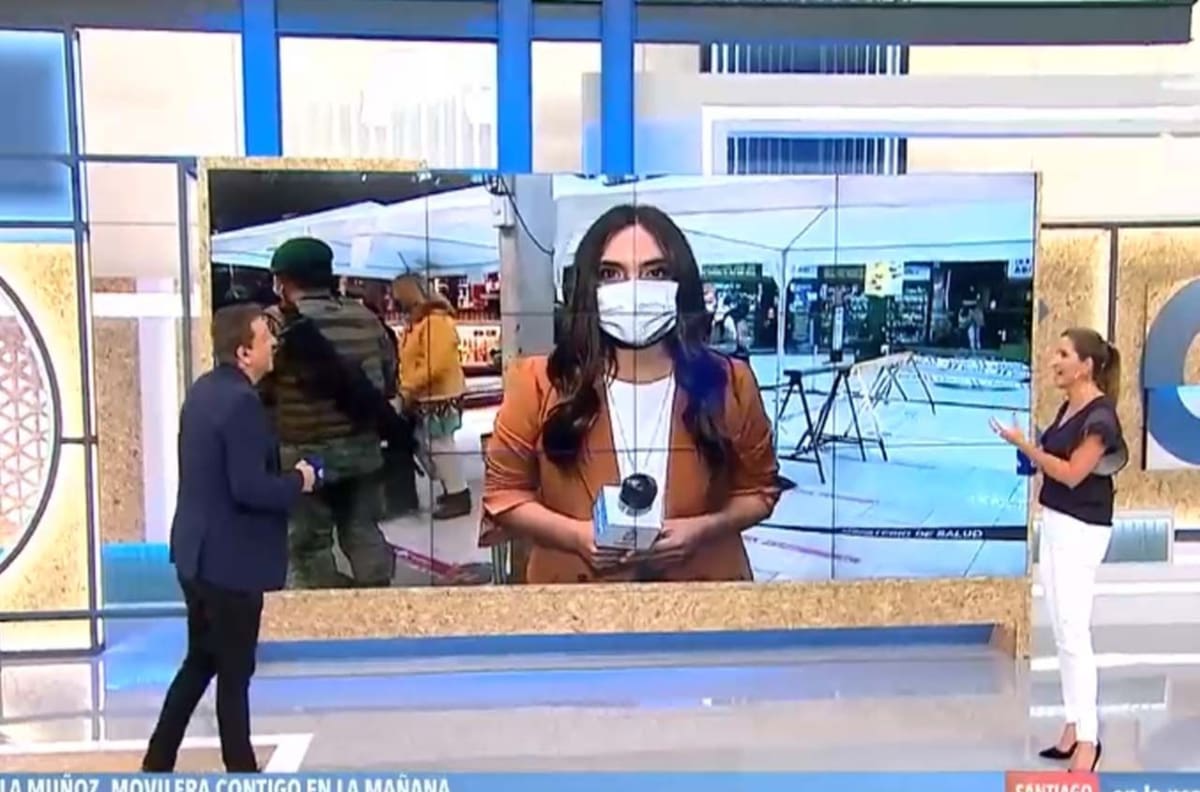 “Quedamos con un poquito de susto”: Periodista del matinal de CHV fue amenazada en vivo