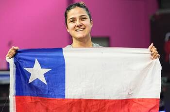 Triple corona: tenimesista Daniela Ortega conquista Sudamericano en Lima