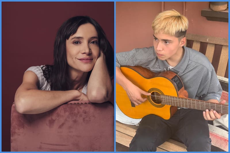 habla con orgullo de su hijo cantante