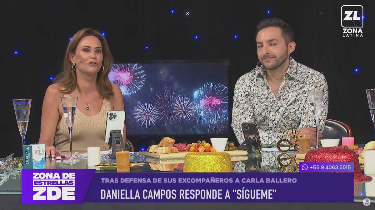 respondió con todo a Daniela Aránguiz y Carla Ballero.