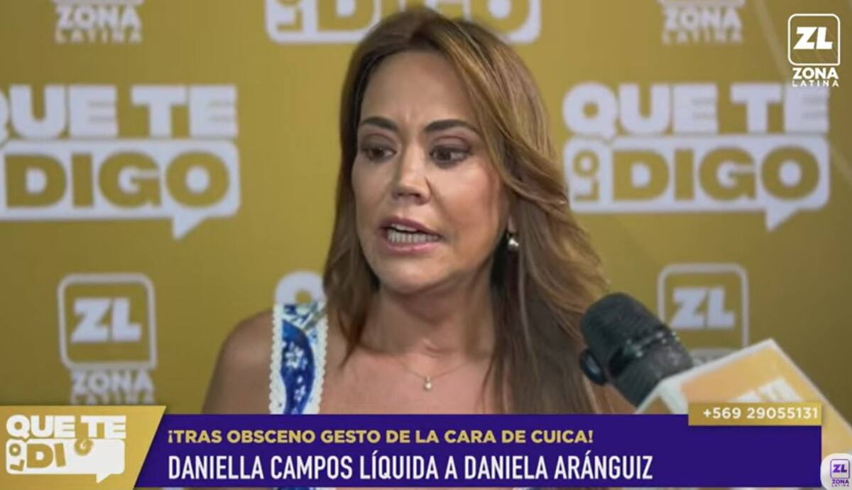 La opinóloga arremetió contra Daniela Aránguiz. Créditos: Pantallazo Zona Latina