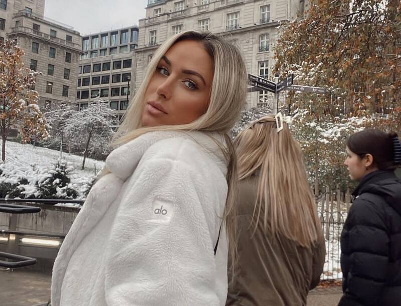 La actriz y empresaria de 34 años es la nueva novia del astro del Real Madrid. Créditos: @daniellagrace.