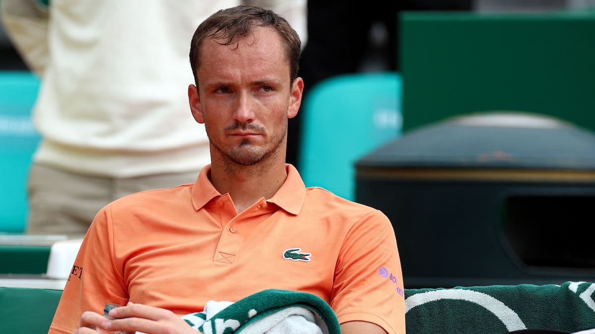 Daniil Medvedev sufre la peor derrota de su carrera: paliza histórica en Montecarlo
