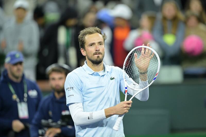 El ruso ha sido dos veces finalista en Indian Wells. Foto: ATP Tour