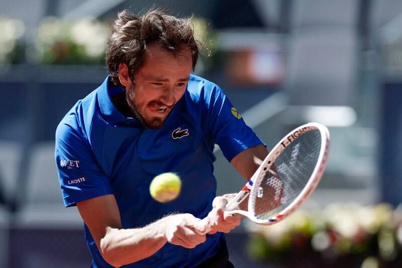 en el Masters 1000 de Madrid. Foto: EFE.