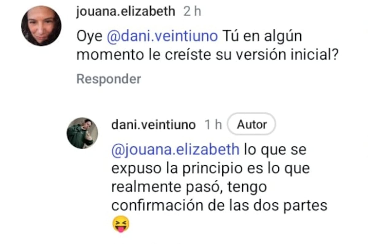 El tiktoker señaló que sí exisitió un encuentro íntimo entre "Joa" y el brasileño. Créditos: Instagram