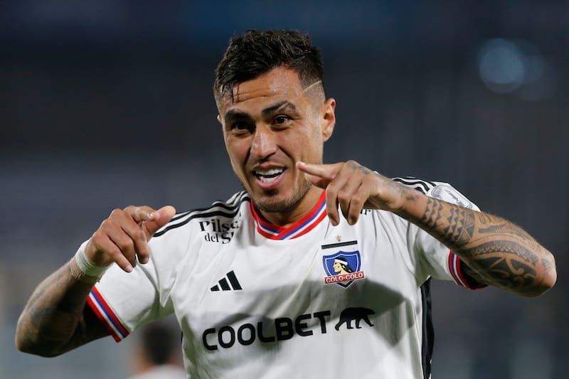 EL paraguayo marcó solo tres goles en ocho partidos con Colo Colo.
