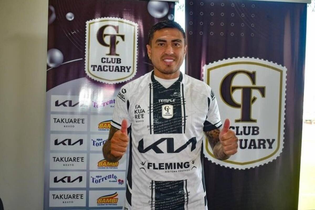 El paraguayo se fue a préstamo a Tacuary tras su salida de Colo Colo y ahora milita en Tambetary, ambos su país de origen.
