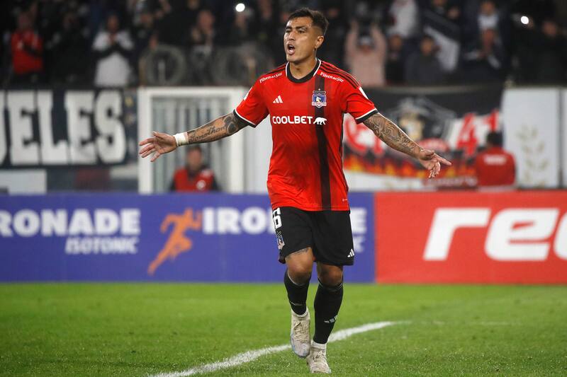 Darío Lezcano anotó uno de los seis goles de Colo Colo ante Unión La Calera. (Foto: Agencia Aton)
